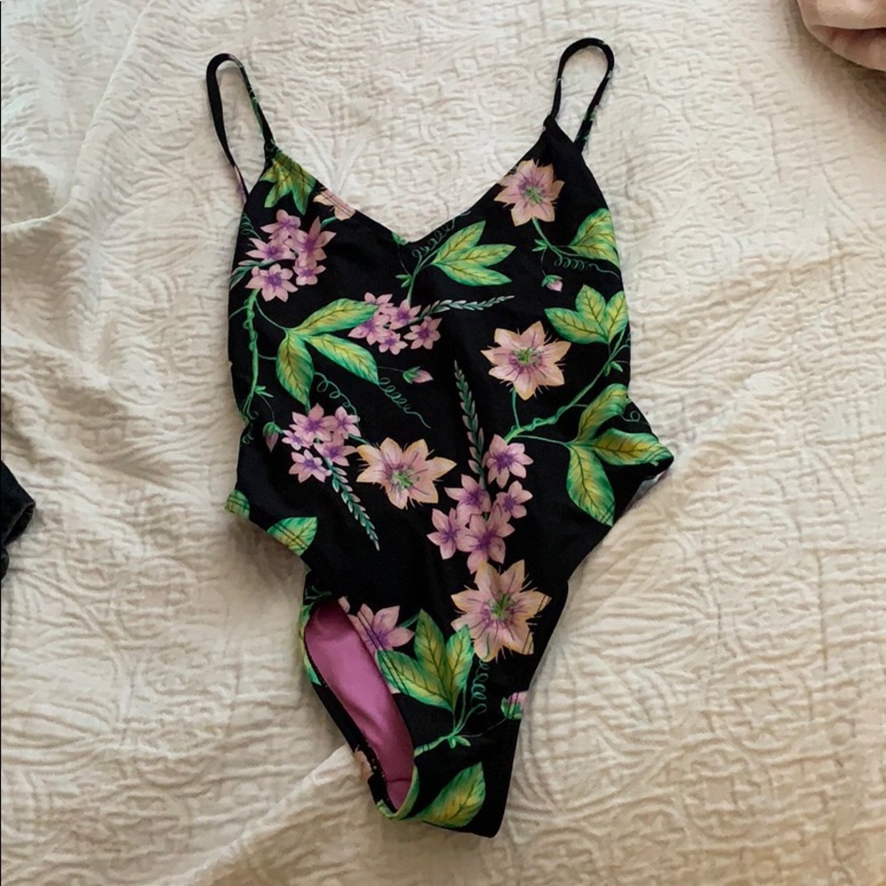 One piece bathing suit